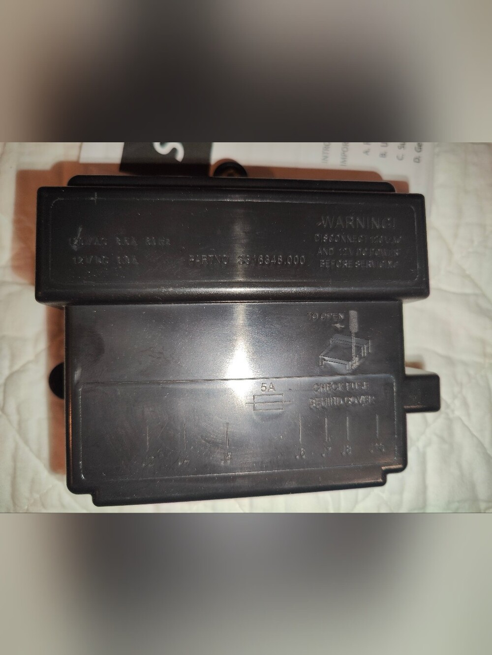 3316348.900 Rv Refrigerator Power Module Board  - Picture 3 of 4